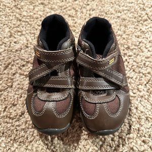Toddler Boys Drexlite Brown Shoes Size 9